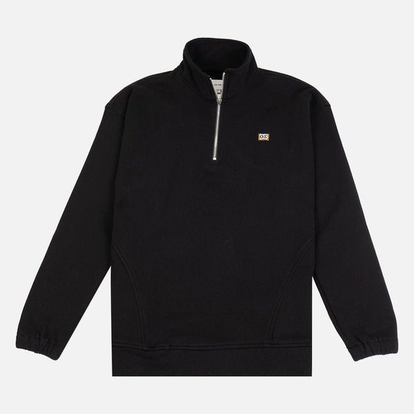 Headley Halfzip Black – Oxford-Society