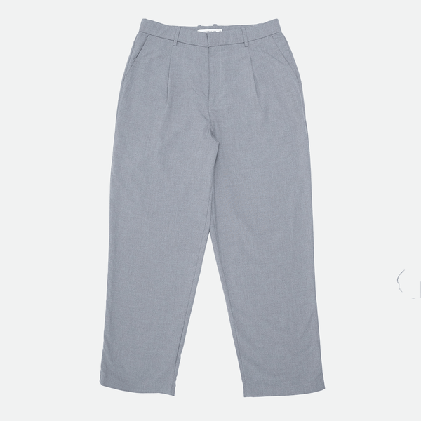 Carlton Pleated Pants Dark Grey - Oxford-Society