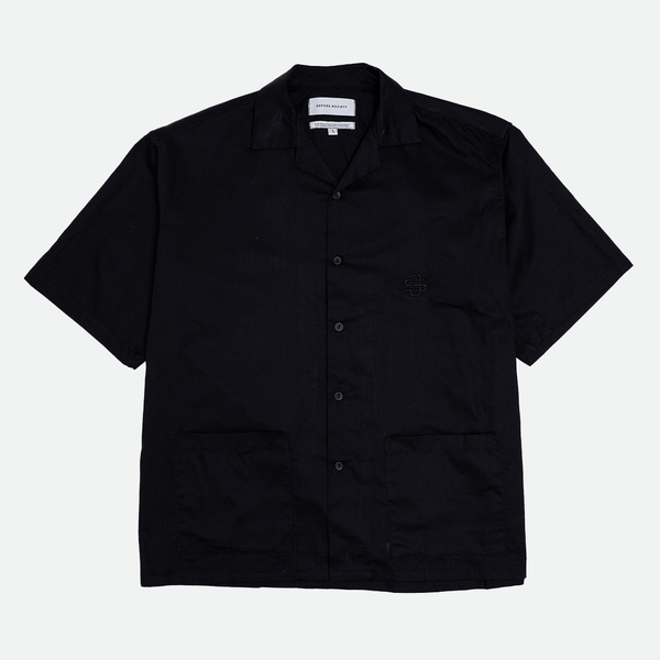 Chester Pocket Shirt Black - Oxford-Society