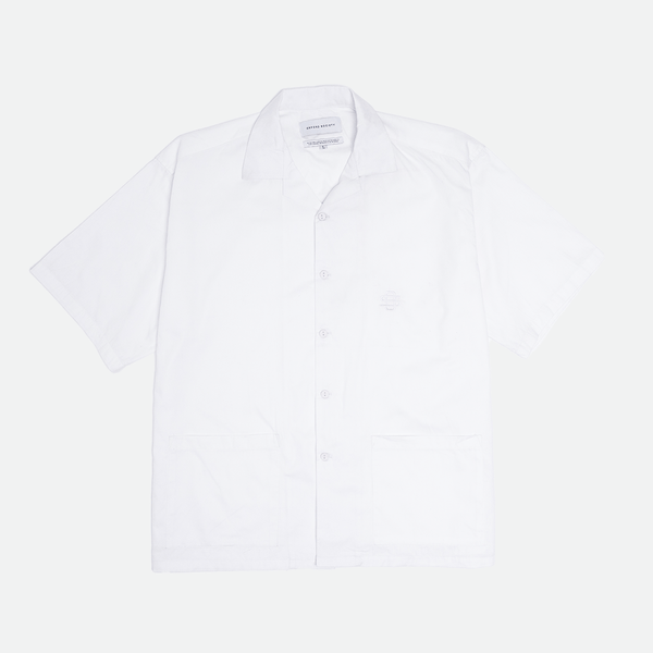 Chester Pocket Shirt White - Oxford-Society