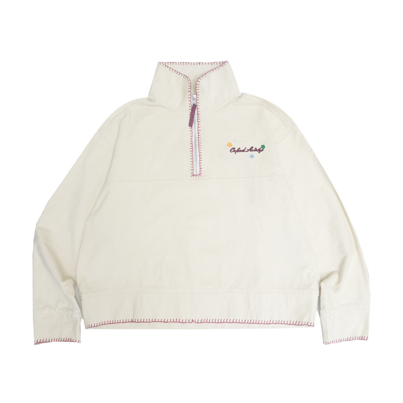 Oxford Society X Basboi Milton Half-zip Jacket