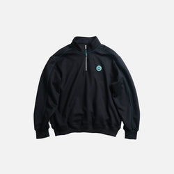 Witney Half-Zip Jacket Black