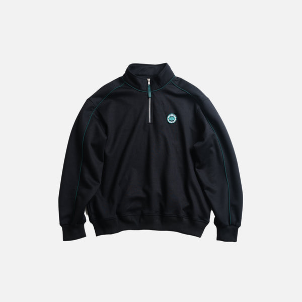 Witney Half-Zip Jacket Black