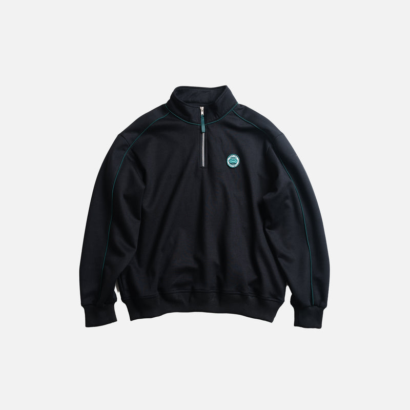 Witney Half-Zip Jacket Black