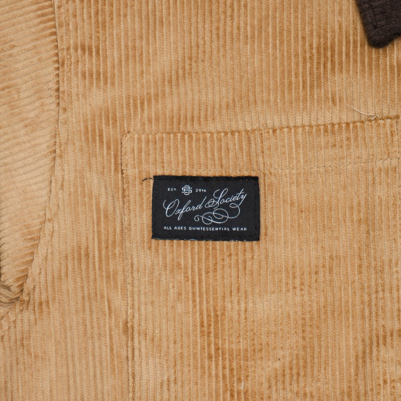 Norham Zipper Jacket Beige