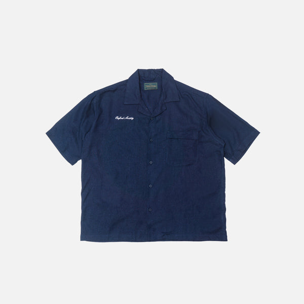Lymington Linen Shirt Navy