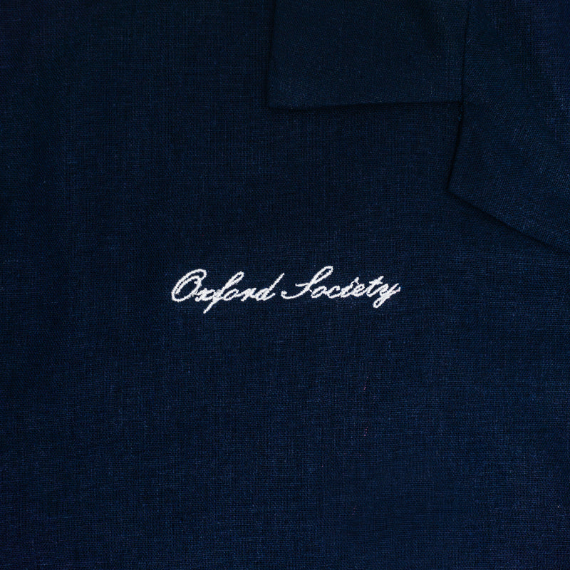 Lymington Linen Shirt Navy