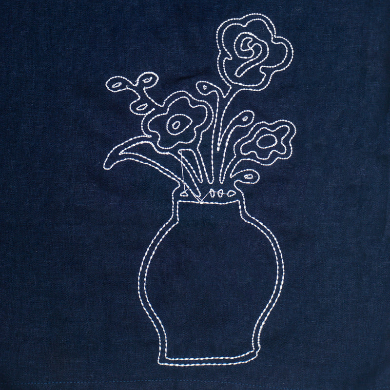 Lymington Linen Shirt Navy