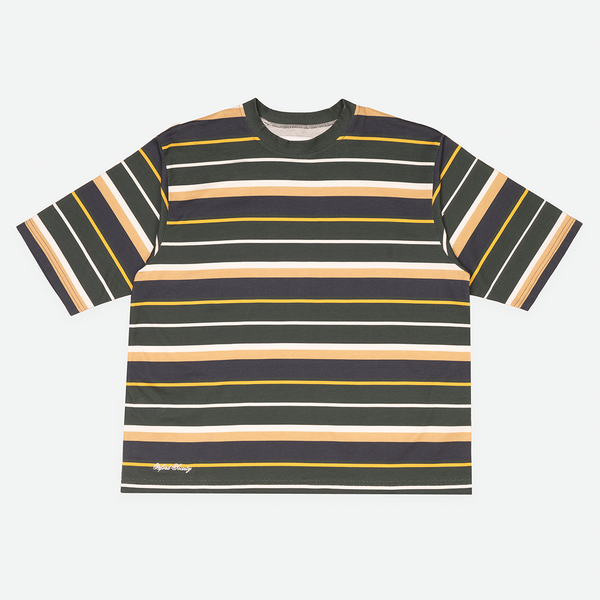 Kent Stripe T-Shirt Green