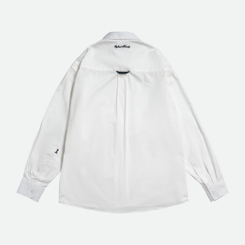 Dunnington Long Sleeve Shirt White