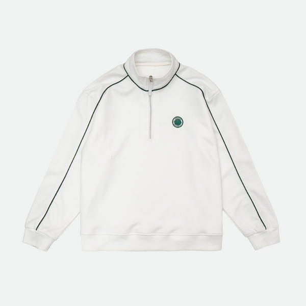 Witney Half-Zip Jacket White
