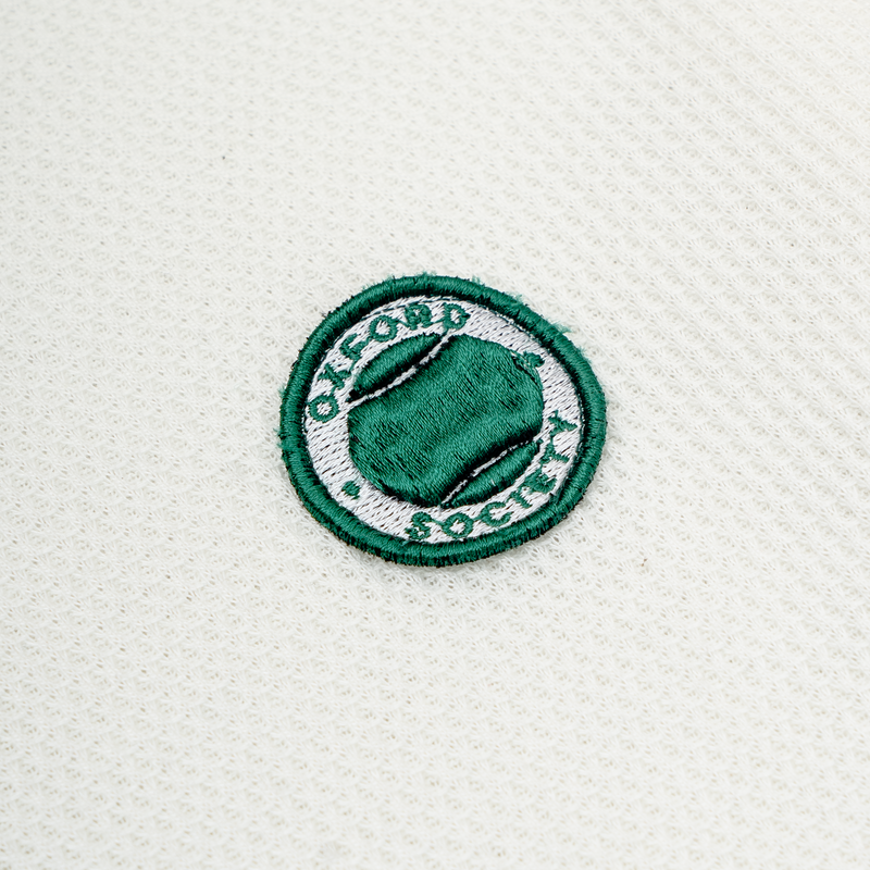 Bury Knit Polo White