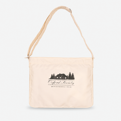 Rushy Messenger Bag White