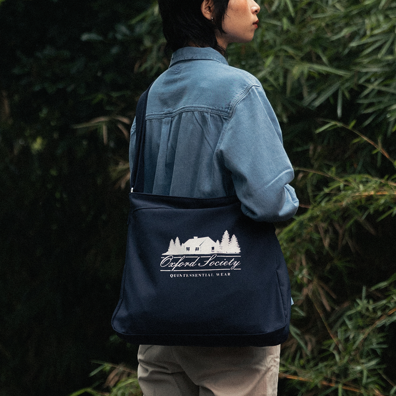 Rushy Messenger Bag Navy