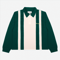 Stokesay Longsleeve Polo Green