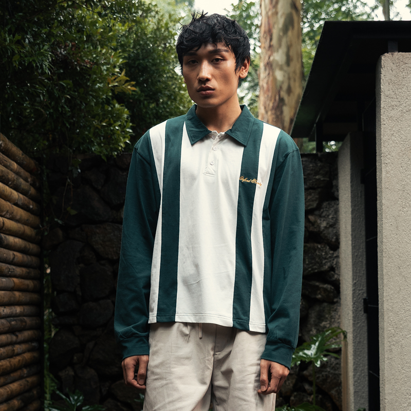 Stokesay Longsleeve Polo Green