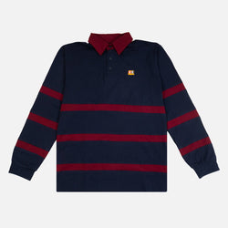 Bevington Rugby Shirt Navy - Oxford-Society