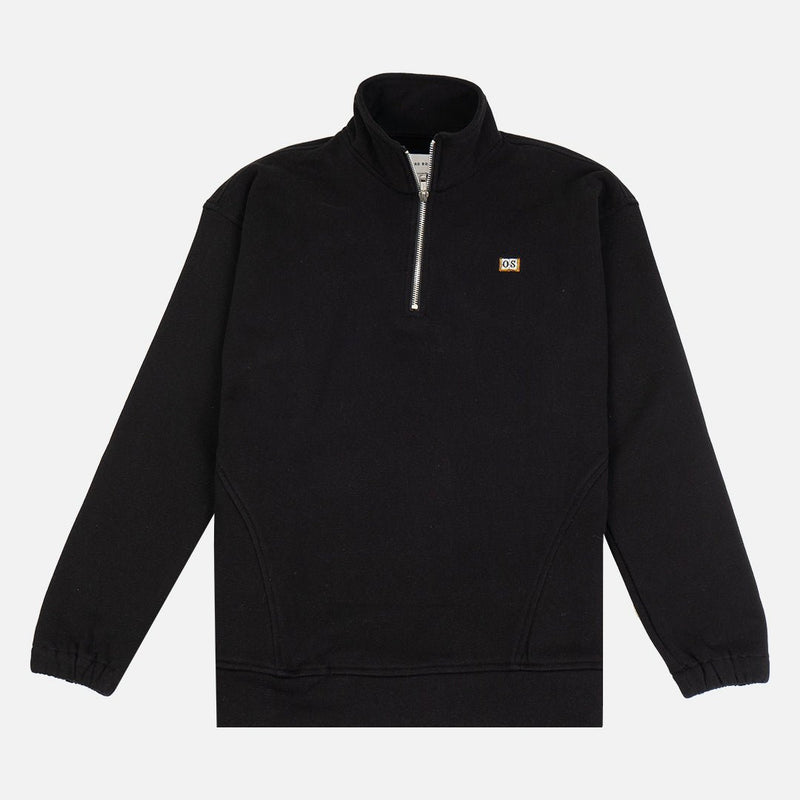 Headley Halfzip Black - Oxford-Society