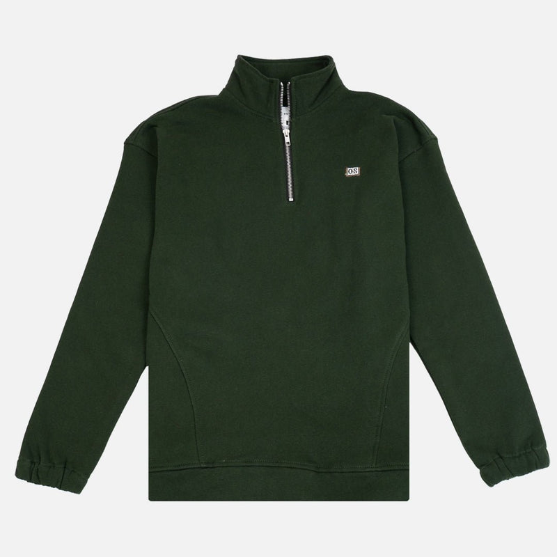 Headley Halfzip Green - Oxford-Society