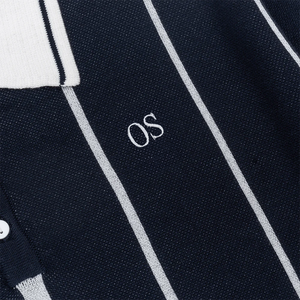 Oxford Society Larkins Lane Knit Polo Navy