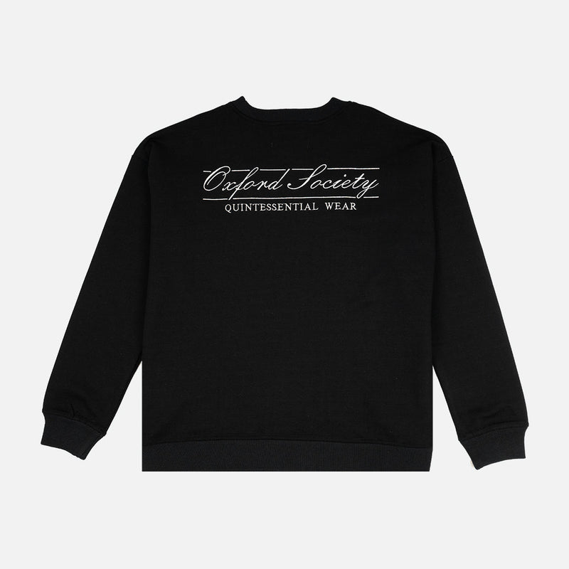 Winchester Sweatshirt Black - Oxford-Society