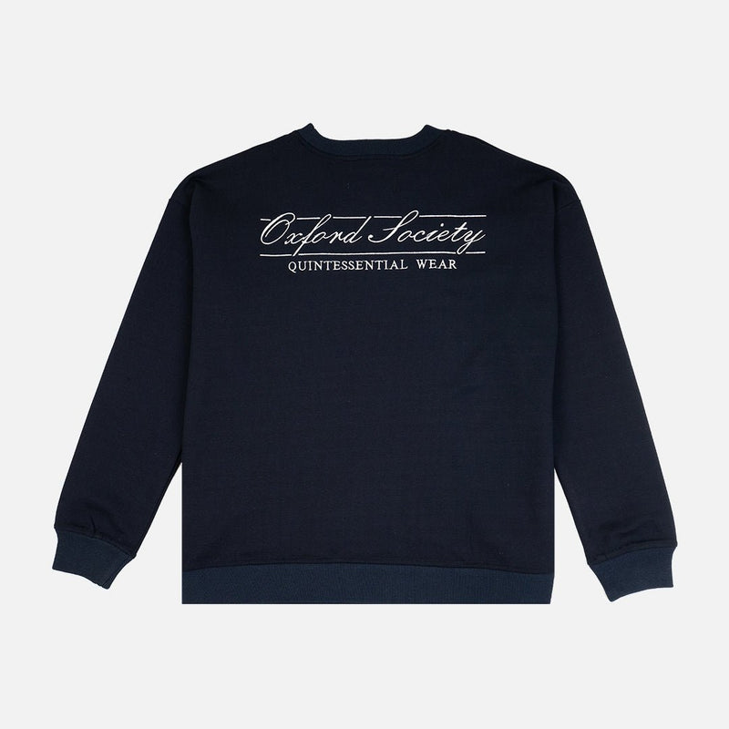 Winchester Sweatshirt Navy - Oxford-Society