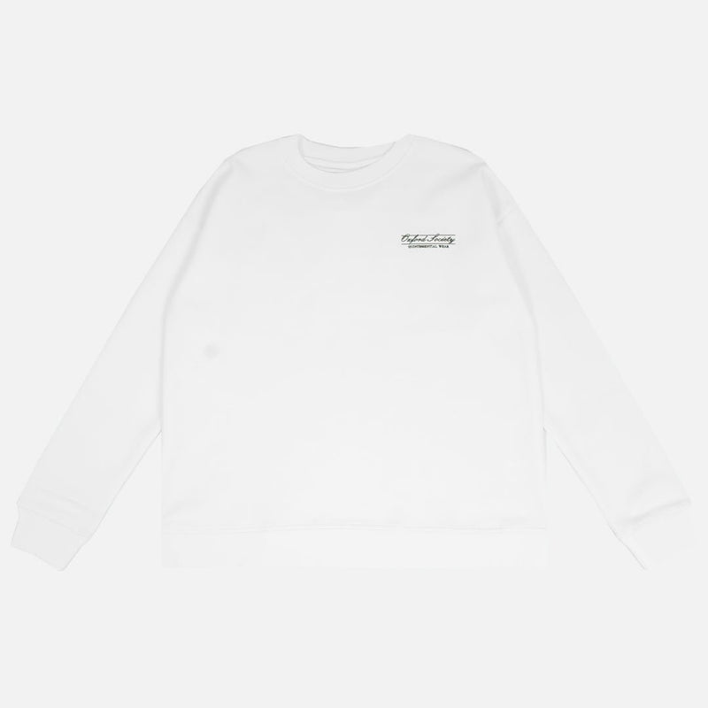 Winchester Sweatshirt White - Oxford-Society