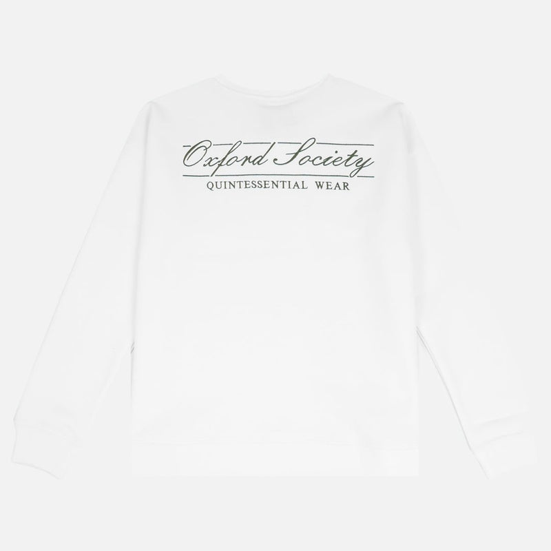 Winchester Sweatshirt White - Oxford-Society