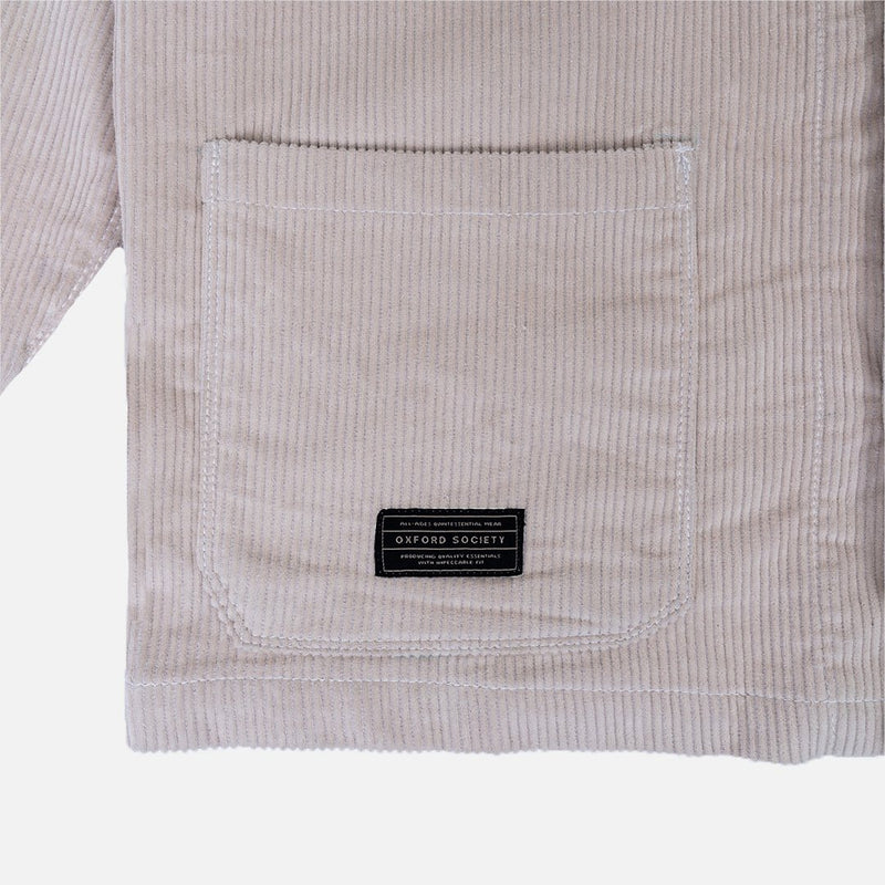 Faringdon Folly Chore Jacket Broken White - Oxford-Society