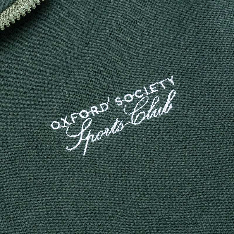 Hinksey Halfzip Green - Oxford-Society