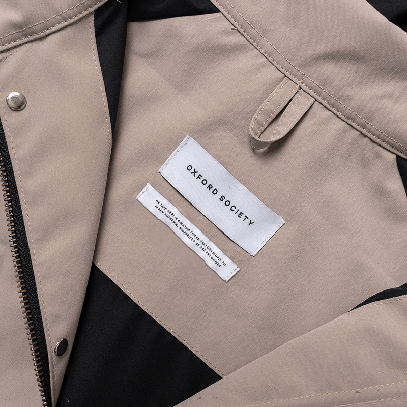 Lincoln Parka Beige - Oxford-Society