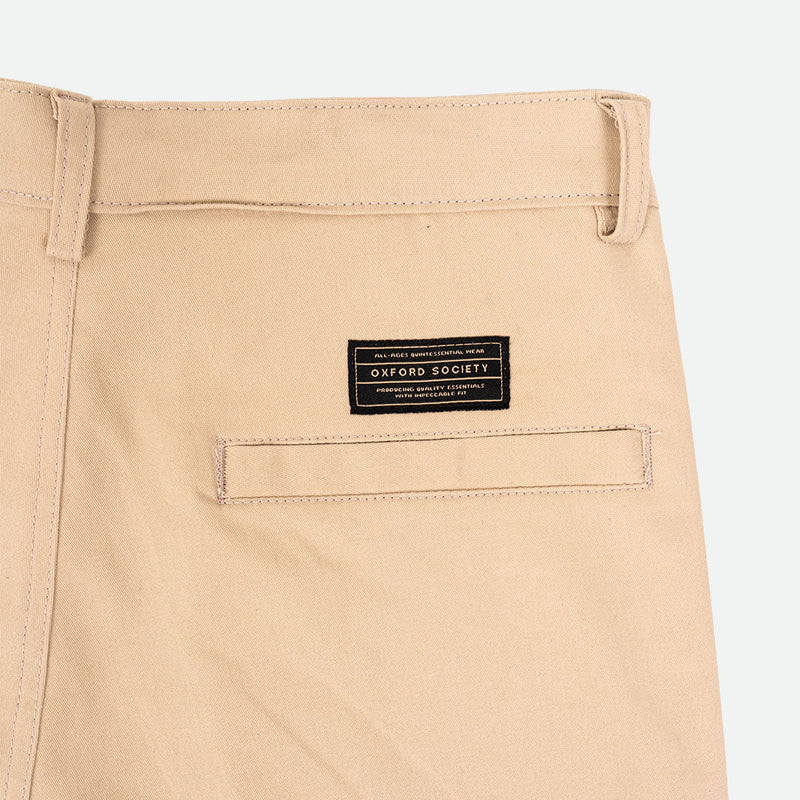 Morell Short Pants Beige - Oxford-Society