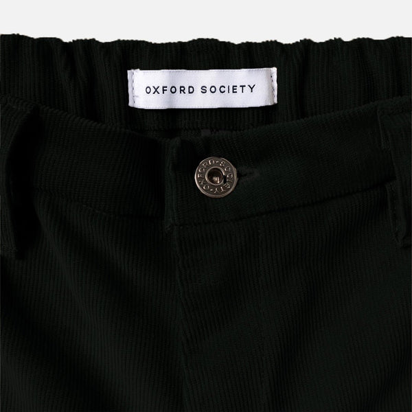 Walton Corduroy Trousers Dark Olive - Oxford-Society