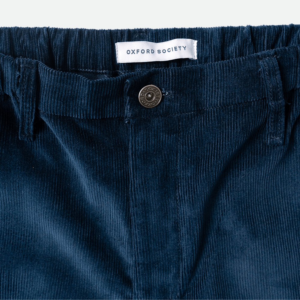 Walton Corduroy Trousers Navy – Oxford-Society