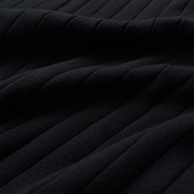 Whippendell Knit Shirt Black - Oxford-Society