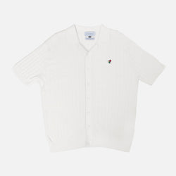 Whippendell Knit Shirt Broken White - Oxford-Society